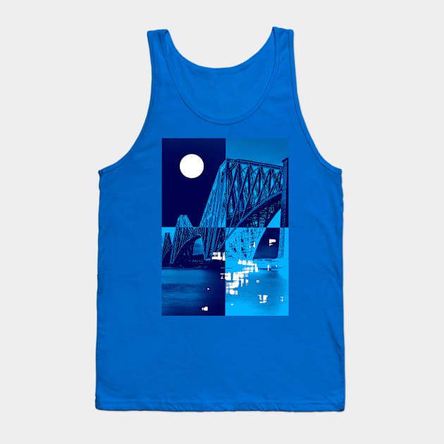 Fort Bridge at Night Tank Top by CatCoconut-Art